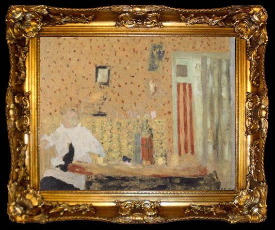 framed  Edouard Vuillard After the Meal, ta009-2